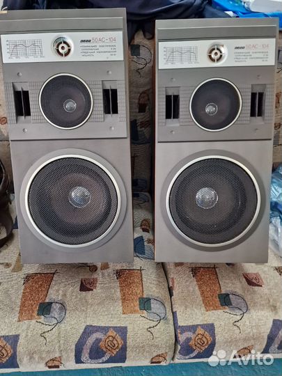Акустические колонки СССР вега 50ас-104 бу