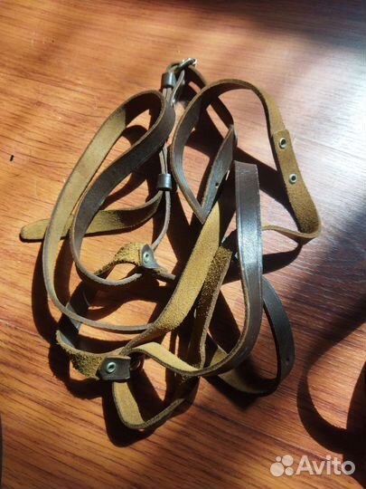 Ремни укладка офицер.плащ палатки СССР 3 штуки