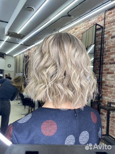 Окрашивание в один тон