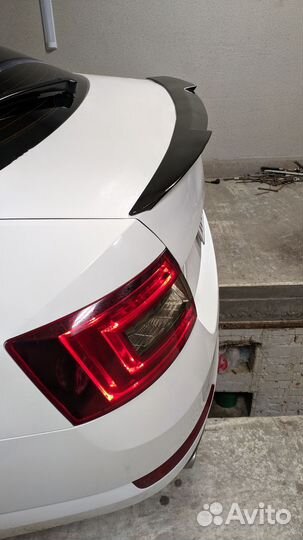 Спойлер Octavia a7 в стиле bmw м4