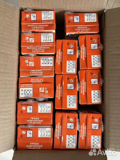 Детский сок агуша 13 штук