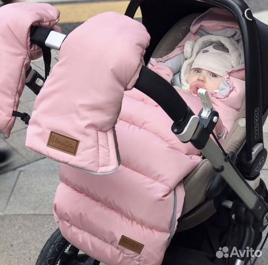 Конверт и муфта-варежки mansita