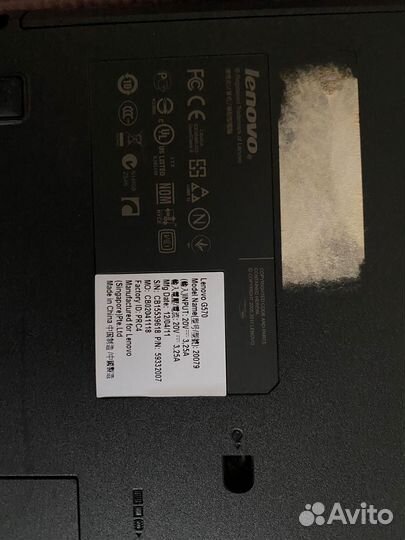 Ноутбук lenovo