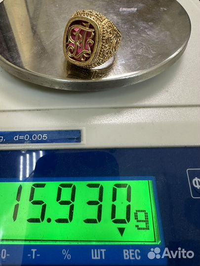Золотая печатка 583