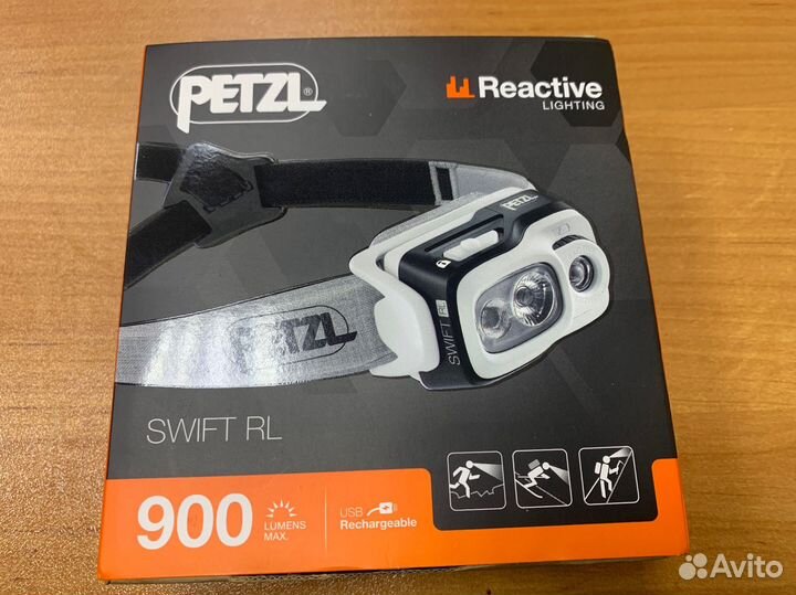 Фонарь Petzl swift rl