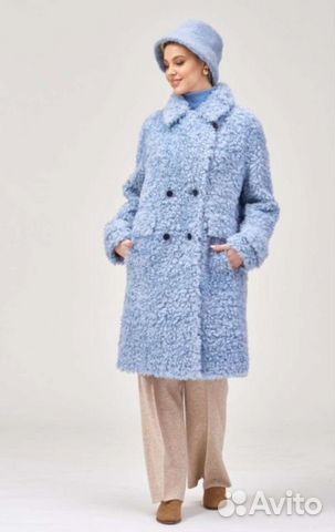 Пальто шуба из Овчины 48 Новая Premium