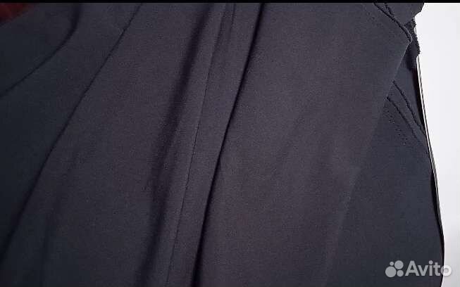 Пикачу ткань черная,темносиний, костюмная, пикачу