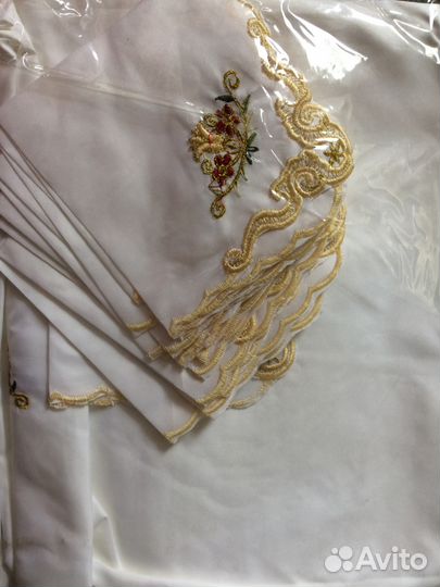 Праздничный н-р: скатерть + салфетки 12шт