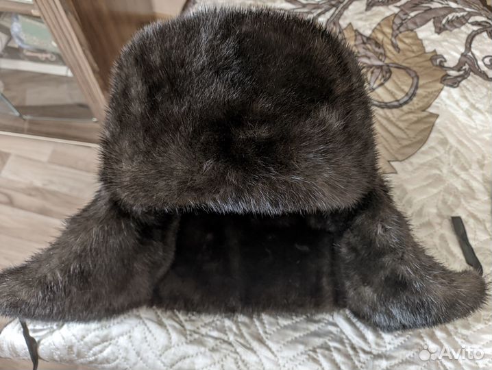 Шапка норковая мужская