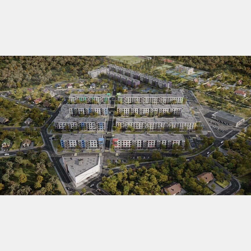 1-к. квартира, 27 м², 4/4 эт.