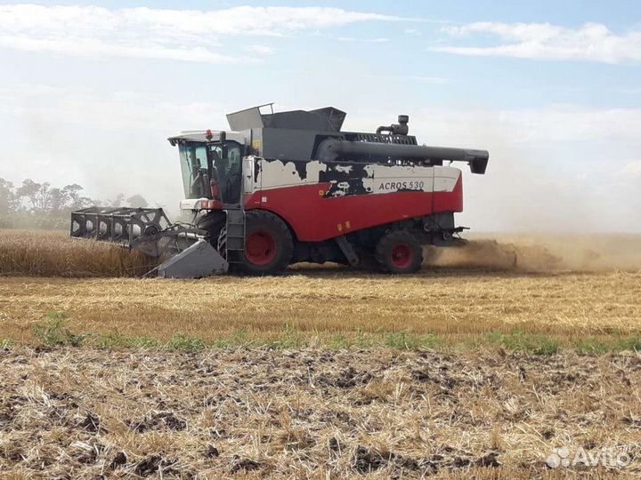 Уборка пшеницы кукурузы подсолнечника акрос