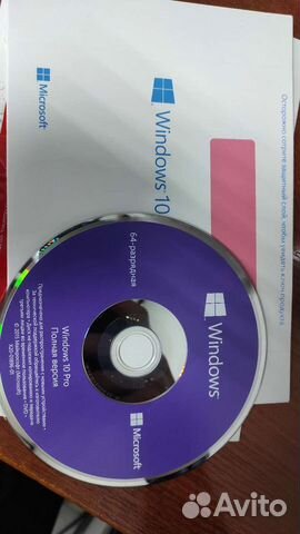 Установочный диск Windows 10