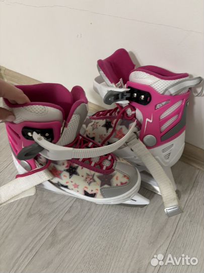 Коньки детские раздвижные
