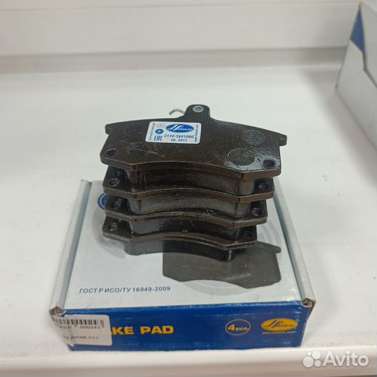 Колодка переднего тормоза