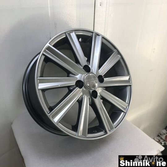 Диски литые R15 4/100 кик Камрик Дарк платин D54.1