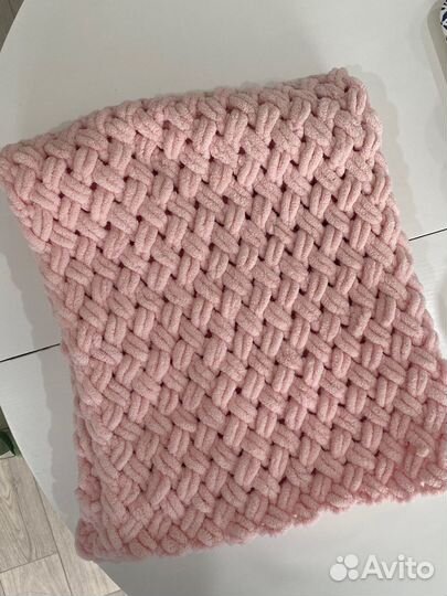 Плед плюшевый новый