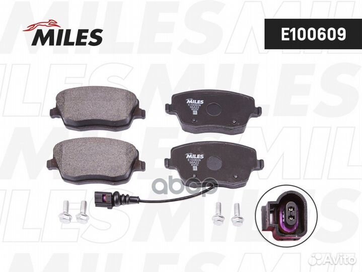 Колодки тормозные (Смесь Semi-Metallic) Skoda F