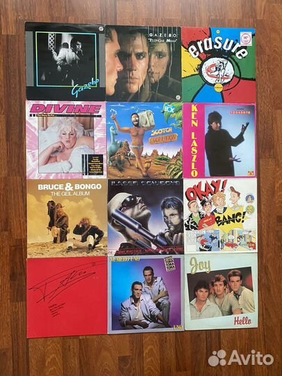 Грампластинки 80х LP
