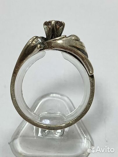 Кольцо серебро 925