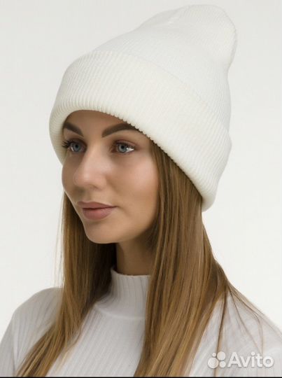 Шапка бини зимняя демисезонная