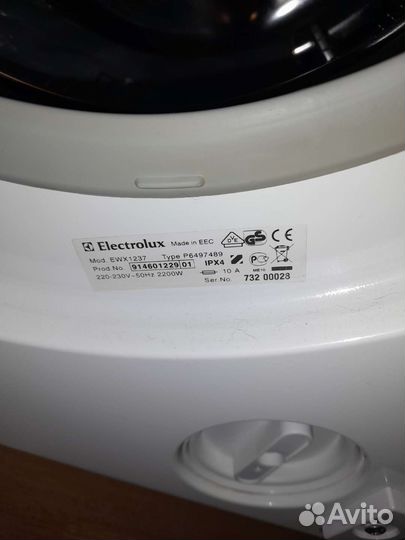 Стиральная машина с сушкой electrolux ewx1237