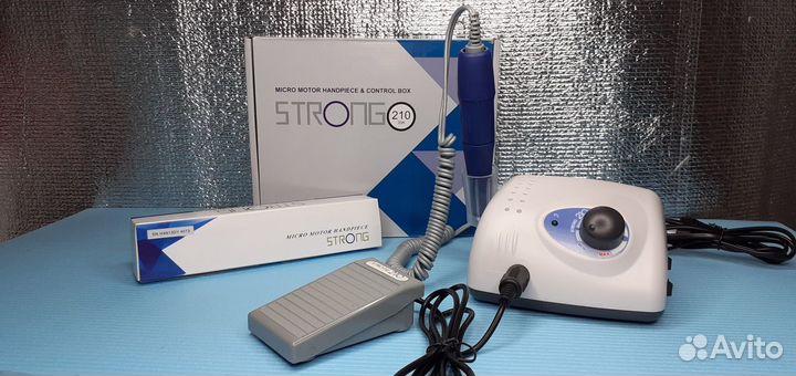Strong 210 аппарат для маникюра 65w 35000 об/мин