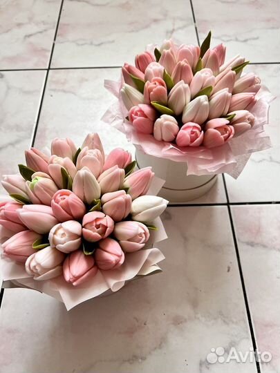 Мыльные тюльпаны