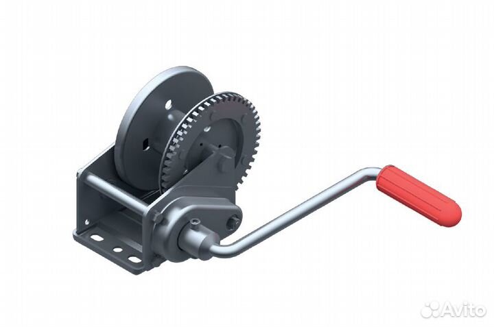 Лебедка для прицепа ручная c тормозом 450кг alko