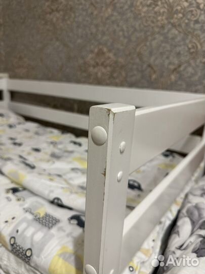 Детская кровать с бортиками бу