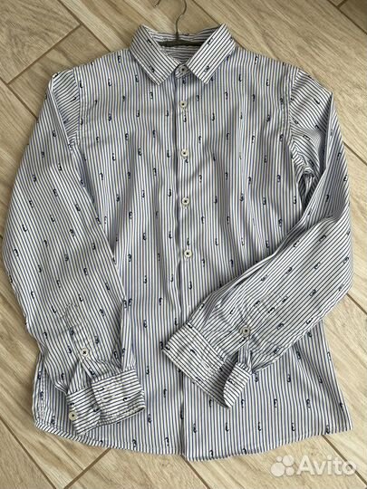 Рубашки на мальчика 140