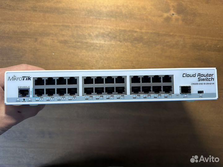 Mikrotik crs125-24G-1s-2hnd-in