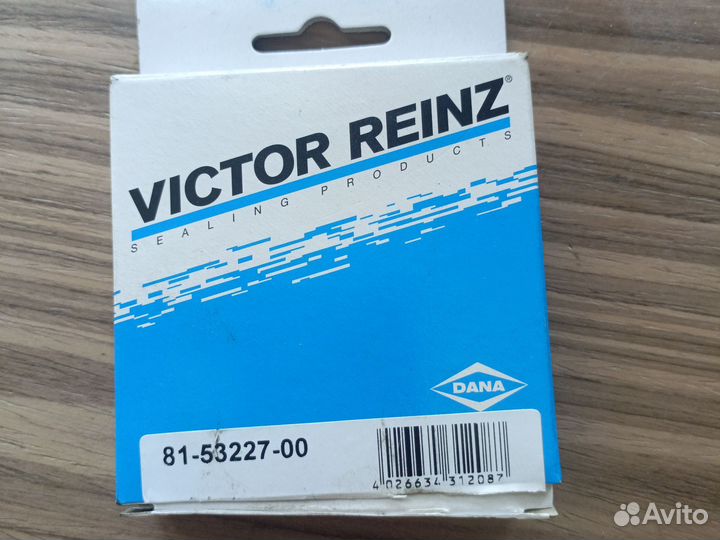 Victor reinz Сальник колен.вала.перед. 30х46х7