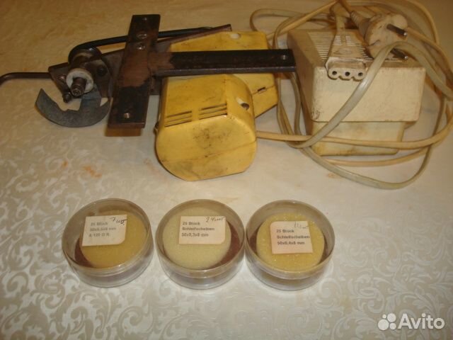 Электромотор- (Самодельный шлифовальный станок)