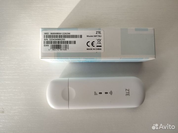Новый 4G USB-модем роутер ZTE под все тарифы