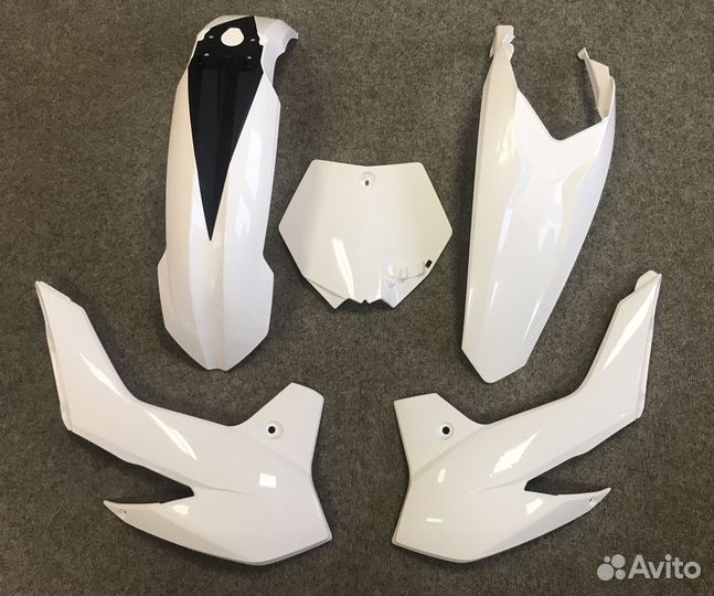 Комплект пластика белого UFO KTM SX85/13-17