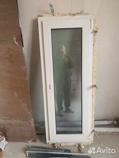 Дверь балконная и окно