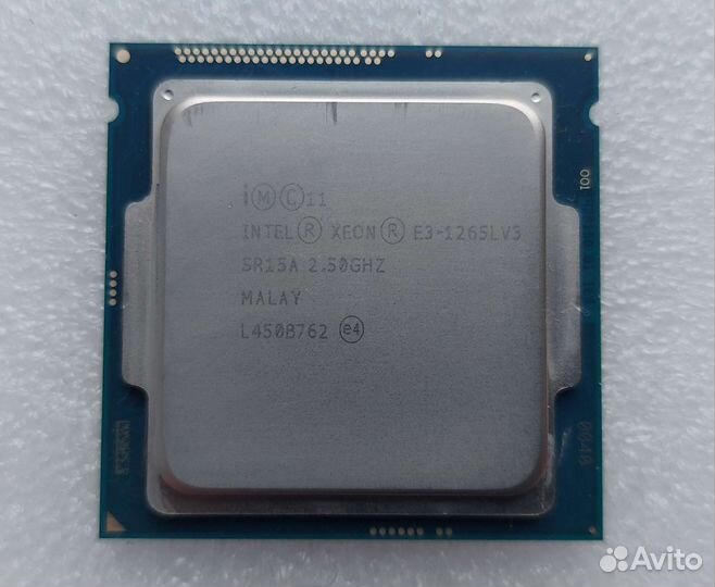 Intel Xeon E3-1265L v3 (аналог i7) LGA1150