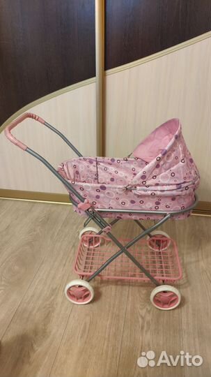 Коляска игрушечная кукольная