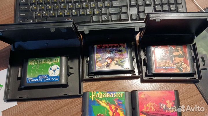 Картриджи для sega mega drive 2