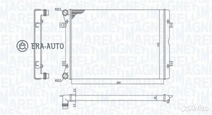 Magneti marelli 350213196100 Радиатор