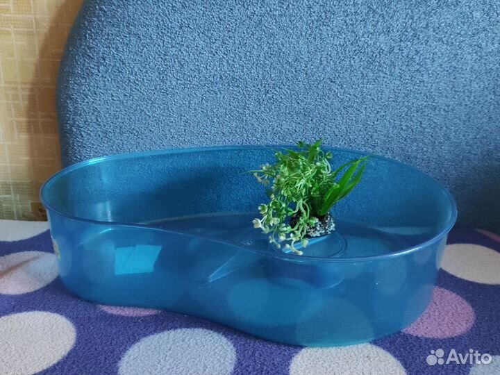 Пластиковый бассейн для черепах