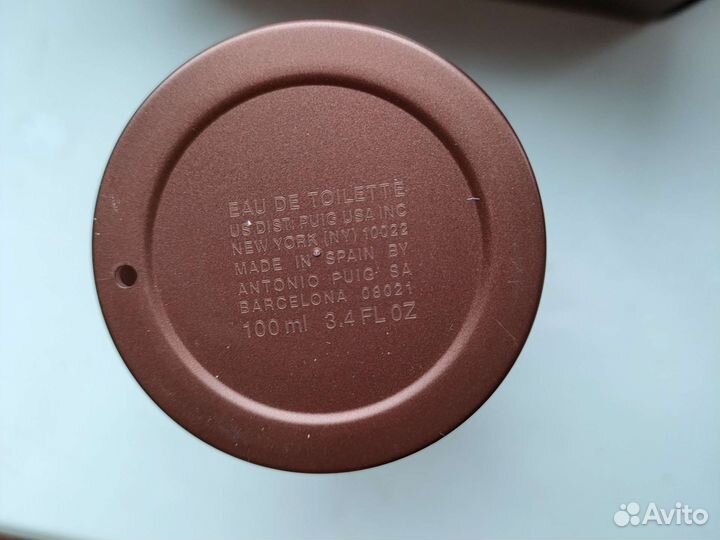 Туалетная вода 212 VIP Carolina Herrera мужской100