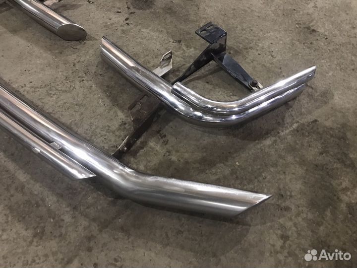 Защита бампера toyota land cruiser 200