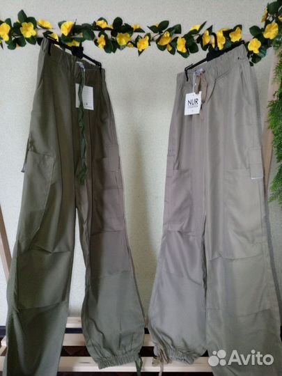 Брюки карго новые