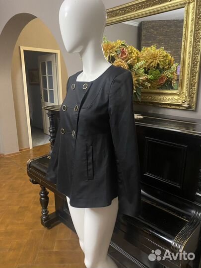 HM шикарный жакет хлопок s 42