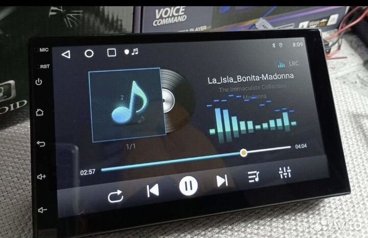Магнитола 2 din android 7 дюймов с камерой