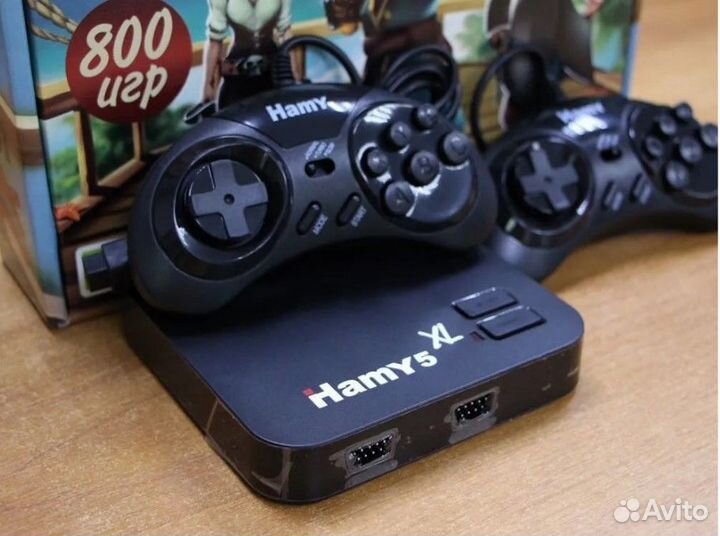 Приставка Hamy 5XL AV+hdmi (2в1 8+16 Bit) +800 игр