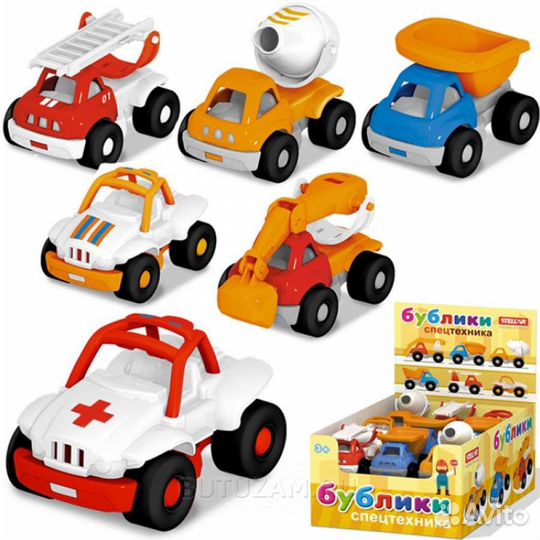 Машинка Бублик спецтехника 01457