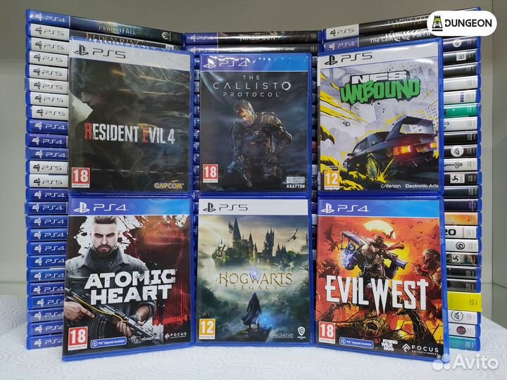 Продажа/обмен игр для PlayStation 4/5