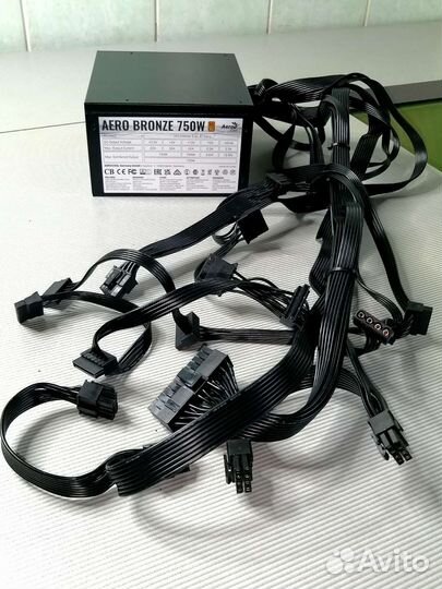 Блок питания Aero Cool Aero Bronze 750W 80+Bronze
